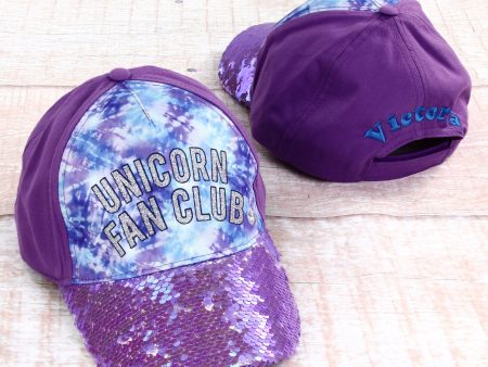 Personalized Girl s Fashion Baseball Cap - Unicorn Fan Club Fashion