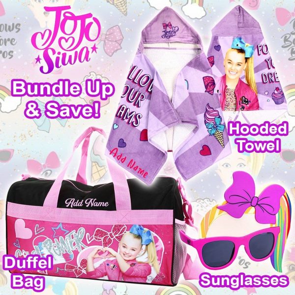 Personalized 3-Piece Lil  Splasher Gift Bundle - Jojo Siwa For Sale