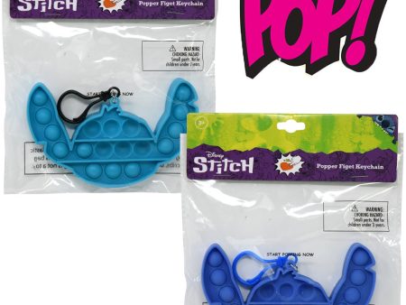 2-Pack Popper Fidget Keychain - Stitch Discount