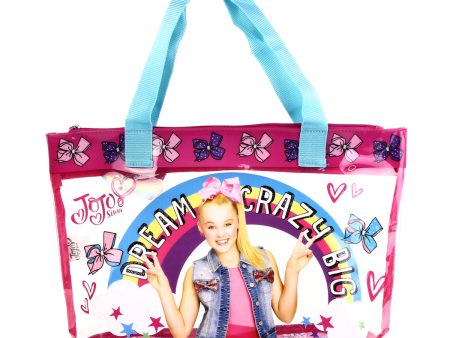 Jojo Siwa PVC Clear Beach Bag Online