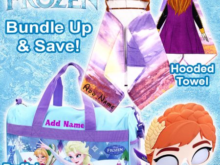 Personalized 3-Piece Lil  Splasher Gift Bundle - Frozen (Anna) on Sale