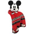 Disney® Mickey Mouse 60 x90  Throw Blanket and Pillow (non-personalized) on Sale