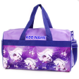 Personalized Kid s Travel Duffel Bag - Floral Unicorn For Sale