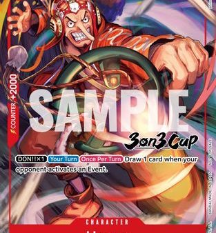 Usopp (3-on-3 Cup) [Participant] (OP01-004) - One Piece Promotion Cards  [Rare] For Cheap