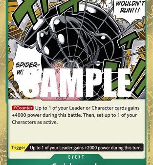 Spiderweb (OP04-035) - Kingdoms of Intrigue Foil [Rare] Hot on Sale