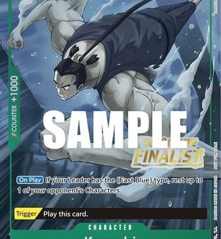 Kuroobi (Online Regional 2023) [Finalist] (OP03-026) - One Piece Promotion Cards Foil [Promo] Fashion