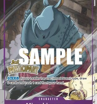 Minorhinoceros (Offline Regional 2023) [Participant] (OP03-069) - One Piece Promotion Cards Foil [Promo] Online