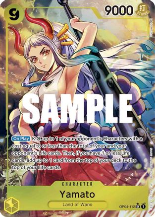 Yamato (Alternate Art) (OP04-112) - Kingdoms of Intrigue Foil [Super Rare] Online now