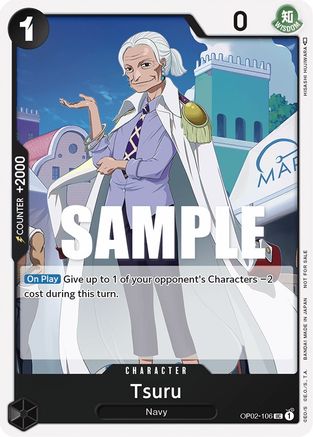 Tsuru (Event Pack Vol. 2) (OP01-106) - One Piece Promotion Cards  [Promo] Fashion