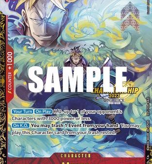 Marco (Championship 2023) (OP03-013) - One Piece Promotion Cards Foil [Promo] For Cheap