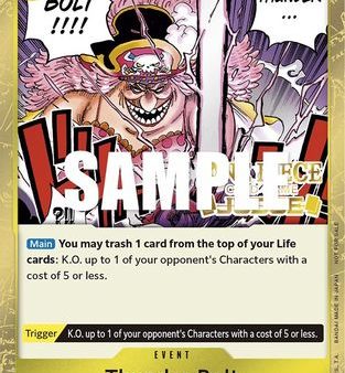 Thunder Bolt (Judge Pack Vol. 2) (OP03-121) - One Piece Promotion Cards Foil [Promo] Online now