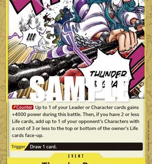 Thunder Bagua (ST09-015) - Starter Deck 9: Yamato  [Common] For Cheap