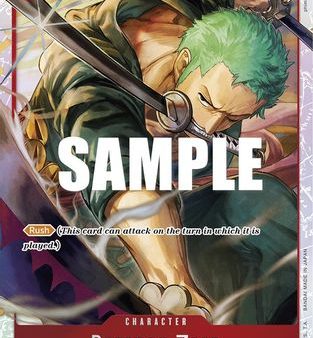 Roronoa Zoro - OP01-025 (Ultra Deck: The Three Captains) (OP01-025) - One Piece Promotion Cards Foil [Super Rare] For Discount