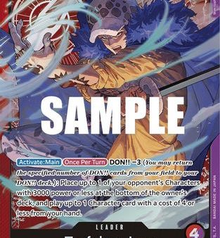 Trafalgar Law (001) (ST10-001) - Ultra Deck: The Three Captains Foil [Leader] Sale