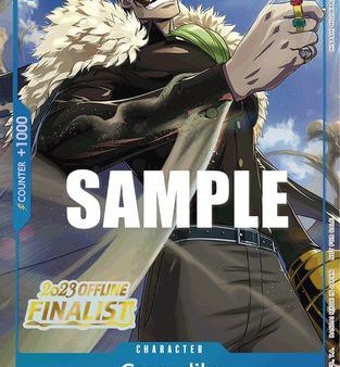 Crocodile (Offline Regional 2023) [Finalist] (OP02-053) - One Piece Promotion Cards Foil [Promo] For Discount