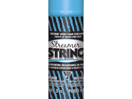 Streamer String - Light Blue 3oz Supply