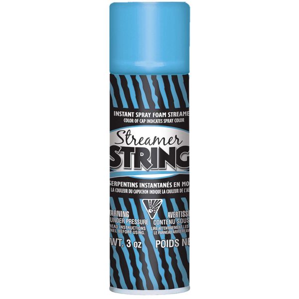 Streamer String - Light Blue 3oz Supply