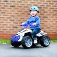 Evo 6V Kids Electric Ride-On Police Quad Bike Online Hot Sale