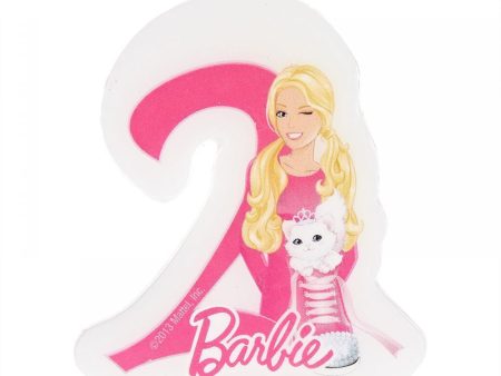 Barbie Sparkle Numeral Candle No. 2 Sale