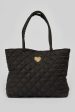 SOFT QUILTED TOTE BAG Discount