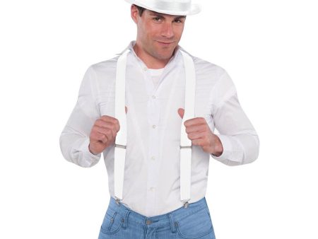 White Suspenders Online Sale