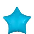 Caribbean Blue Decorator Star Balloon 45cm Sale