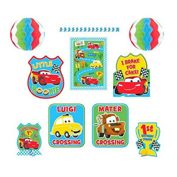 Disney Cars 1st Birthday Decorating Kit For Discount