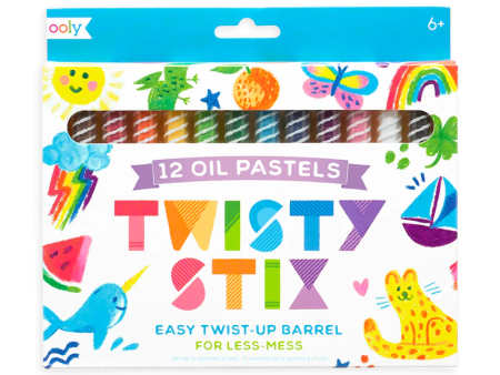 Twisty Stix Oil Pastels For Sale