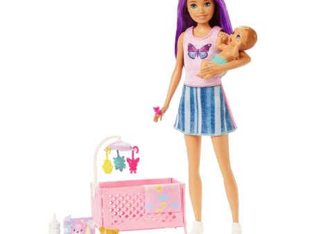 Barbie Skipper Sleepy Baby Playset and Dolls Online Hot Sale