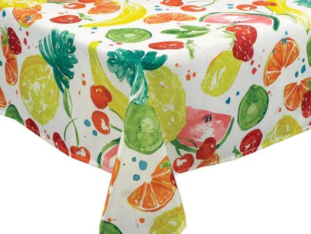 Tutty Fruity Fabric Tablecover For Sale