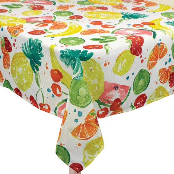 Tutty Fruity Fabric Tablecover For Sale