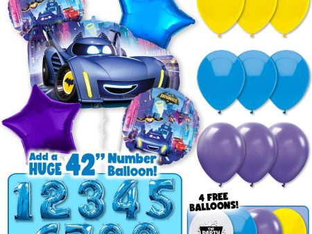 Batwheels Batman Deluxe Balloon Bouquet Kit Online Sale