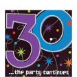 The Party Continues - 30 Ultra Lunch Tissues 16pcs For Sale