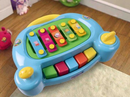 Peppa Pig My First 2-IN-1 Piano - Xylophone & Piano For Discount