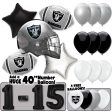 NFL Las Vegas Raiders Football Party Balloon Kit on Sale