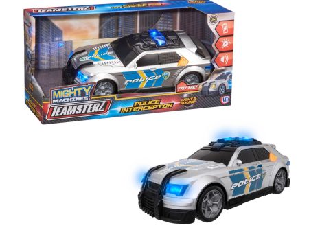 Teamsterz Mighty Machines Light & Sound Police Interceptor Car Sale