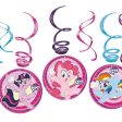 My Little Pony Swirl Decoration 6pcs Hot on Sale