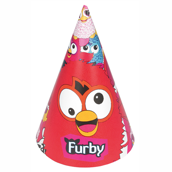 Furby Party Hats 6pcs Fashion