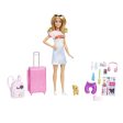 Barbie  Malibu  Travel Set - 10+ Pieces Including Working Suitcase & Puppy Sale