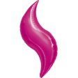 Fuchsia Curve Super Shape Balloon 42in Hot on Sale