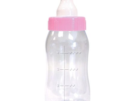 Pink Baby Bottle Bank on Sale