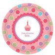 Sweet Little Cupcake Girl Plates 10.50in, 18pcs Online now