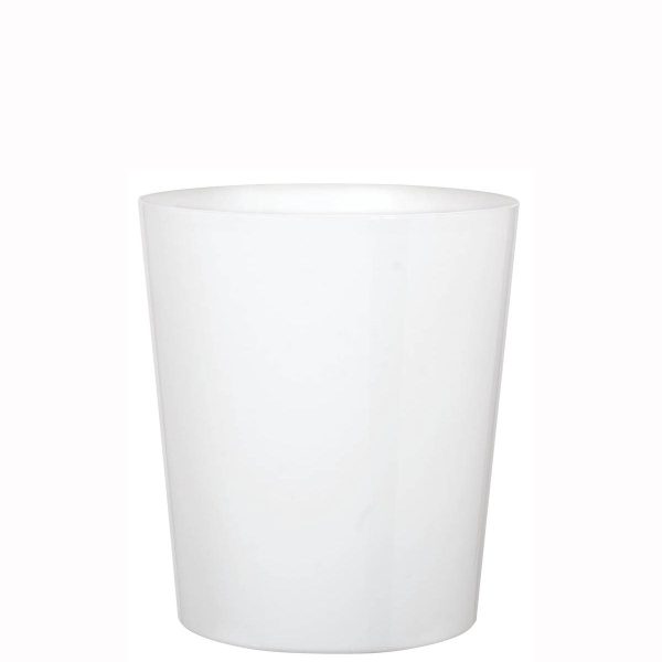 White Medium Plastic Cylinder Containers For Sale