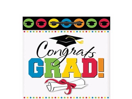 Congrats Grad Large Graduation Gift Bag For Discount