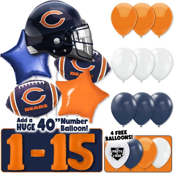 NFL Chicago Bears Football Party Balloon Kit Online Sale