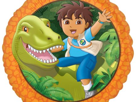 Go Diego Go Foil Balloon 45cm Cheap