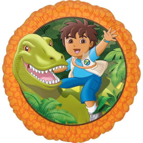 Go Diego Go Foil Balloon 45cm Cheap