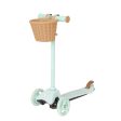 EVO Mini Cruiser Scooter With Basket - Mint Green Online