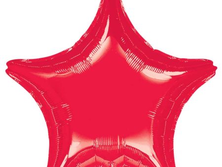 Red Star Supershape Balloon 32in Discount