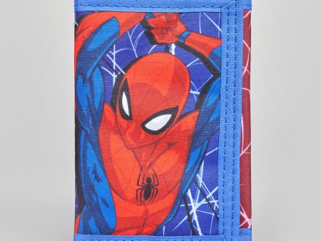 SPIDERMAN WEBS BASIC 3 FOLD WALLET on Sale